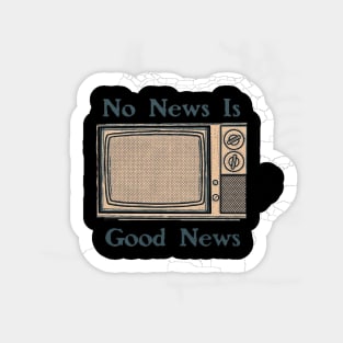 No News Is Good News Sticker